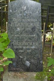 Нежинский Семен Фроимович, Москва, Востряковское кладбище